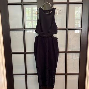 Gorgeous deep navy cocktail dress